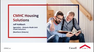 CMHC Housing Solutions Zoom Presentation [upl. by Elke]