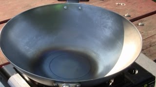 Season A New Wok Like A Pro Carbon Steel Wok Conditioning A New Wok [upl. by Demott]