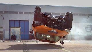 Volvo XC90 Roll Over CRASH TEST [upl. by Eelyam145]