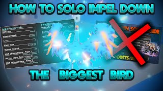 GPO How to Solo Impel Down Raid HARD outdated [upl. by Lielos]