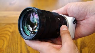 Sony PZ 18105mm f4 OSS G lens review with samples [upl. by Nosac317]