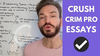 How to Analyze 4th Amendment Searches and Seizures of Evidence on a Criminal Procedure Essay [upl. by Linzer]