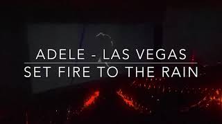 Adele quotSet Fire To The Rainquot Las Vegas December 2 2022 [upl. by Carin856]