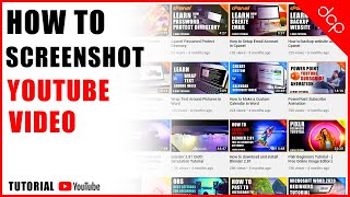 Screen Shot YouTube Video Tutorial [upl. by Nelg838]