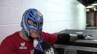 Rey Mysterio reacts to being drafted to Raw [upl. by Ayardna]