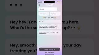 How to use RIZZ AI app  dating assistant [upl. by Ajnot]