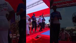 Dancers compete for money at Dr Bawumia Campaign Tour in Ghana 🇬🇭 [upl. by Shepard]