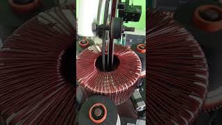 proses trafo toroid 8000watt  machine winding toroidal [upl. by Orola543]