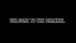 Intro Welcome To My Channel With Voice [upl. by Garcia544]