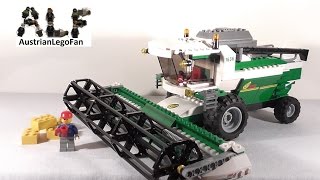 Lego City 7636 Combine Harvester  Mähdrescher  Lego Speed Build Review [upl. by Delaney]