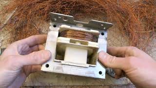 Microwave Oven Transformer Spot Welder 1 [upl. by Terina628]