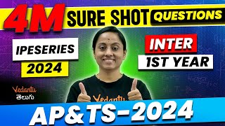 Intermediate 1st Year IPE  4 Marks Sure Shot Pakka Questions  AP amp TS  IPE 2024  KRD Madam [upl. by Tnomad576]