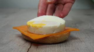 How To Cook A Homemade McDonalds Egg McMuffin  Abi Frances Food [upl. by Christal170]