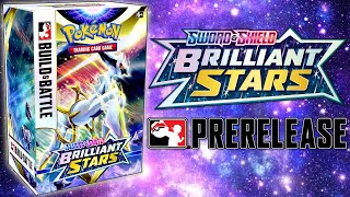 BRILLIANT STARS Pokemon Prerelease Build and Battle Kit Case Opening [upl. by Marshal]