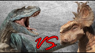 Gorgosaurus vs Pachyrhinosaurus  SPORE [upl. by Rider104]