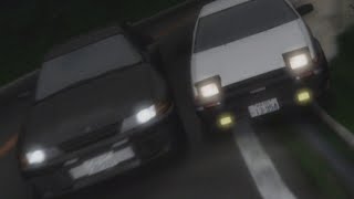 Initial D AE86 vs R32 Skyline Part 2 [upl. by Reppep]