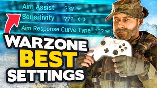 Warzone Season 4 All BEST SETTINGS for CONSOLE  PC Modern Warfare Tips [upl. by Hakeem518]