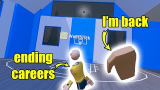 IM BACK ENDING CAREERS  Rec Room VR Basketball Gameplay [upl. by Suzann]