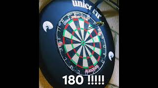 Finally recorded me hitting a 180 🤩 darts foryou sports youtubeshorts youtube shorts [upl. by Hut]