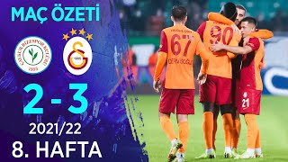 Çaykur Rizespor 23 Galatasaray MAÇ ÖZETİ  8 Hafta  202122 [upl. by Lohman]