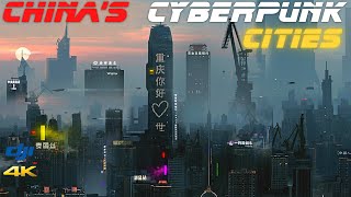 Chinas Cyberpunk Futuristic Cities 中国未来城市 2022 [upl. by Pirnot956]