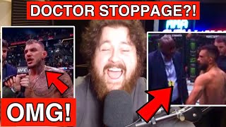 The MMA Guru REACTS To Renato Moicano KNOCKING OUT Benoit Saint Denis DOCTOR STOPPAGE [upl. by Herzberg]