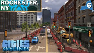 HUGE Detailed Downtown Expansion  Cities Skylines Rochester New York [upl. by Aiel542]