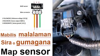 Paano mabilis malaman sira o gumagana map sensor [upl. by Mace]