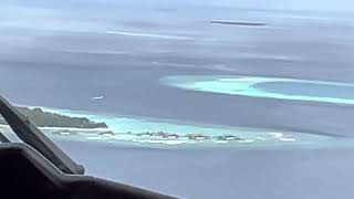 Soneva Fushi Maldives  seaplane landing 🛬 [upl. by Atnes]