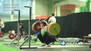 Clarence Kennedy 200kg x5 Back Squat Tallinn Sept 2013 [upl. by Nodlehs]