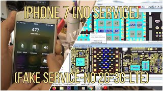 iPhone 7 No Service Fake ServiceSearching All The TimeNO 2G3GLTE [upl. by Veronica]