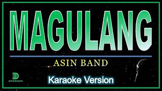 Asin  Magulang karaoke version [upl. by Karub]