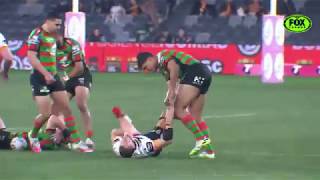 Latrell Mitchell Puts Two High Shots on the West Tigers [upl. by Royden]