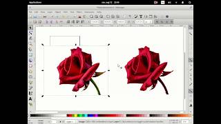 How to quickly vectorize a bitmap  image using GIMP and Inkscape [upl. by Haidabej]