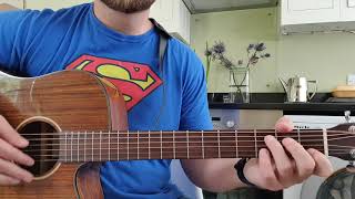 How to play POOR LITTLE FOOL By Ricky Nelson on Guitar [upl. by Yrroc]