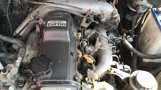 How to Toyota 1kz diesel pump problem Toyota 1kz starting problem [upl. by Nilved]