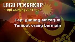 LAGU PENGAKAP LIRIK  TEPI GUNUNG AIR TERJUN [upl. by Lexy375]