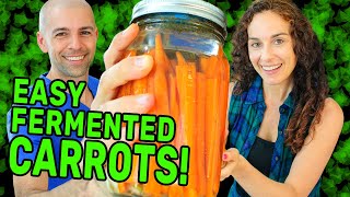 How to Make Fermented CARROTS plus KAHM YEAST  The Fermentation Adventure [upl. by Hellman]