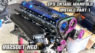 RB25DET Neo Intake Manifold Install  Ep 5 Forward Facing Intake Plenum Part 1 [upl. by Sheila]