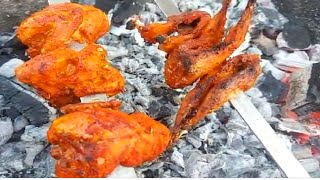 Batair BBQ  Quail BBQ  Batair Tikka Recipe by LIVEY COOKING [upl. by Mirisola718]