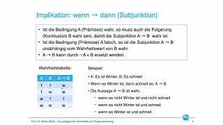 Einführung in die Aussagenlogik [upl. by Jdavie736]