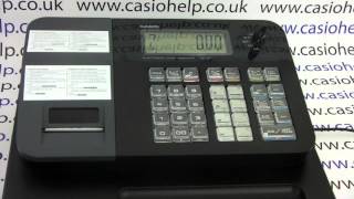 Z Mode Report Casio SEG1  SES700  SMT273  PCRT273 Cash Register [upl. by Irrol]