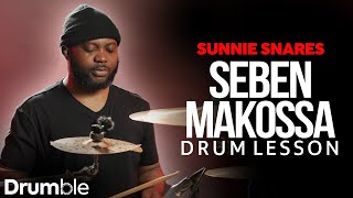 How To Play The MakossaSeben  Sunnie Snares [upl. by Guod]