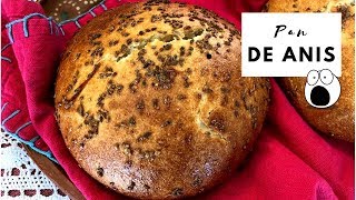 Pan De Anis Anise Bread How To [upl. by Anabal]