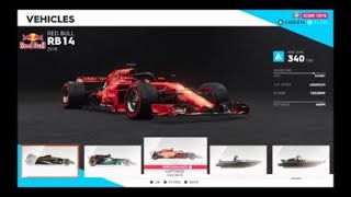 The Crew 2  RedBull RB14 Pro Settings [upl. by Killarney447]