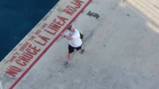 drunk passenger almost misses the cruise ship at Cozumel [upl. by Meara]