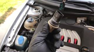 How to replace AC pressure switch on mk4 volkswagen jetta  gti golf [upl. by Barrow]