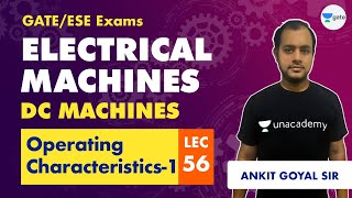 Operating Characteristics1  Electrical Machines DC Machines  Lec 56  GATEESE  Ankit Goyal [upl. by Banky]