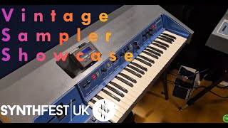 Vintage Sampler Showcase Emu and Ensoniq with Pro Synth Network  SynthFest UK [upl. by Semadar]