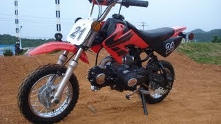 GIO 50cc Dirt Bike In ACTION wwwATVTODAYca [upl. by Charlean306]